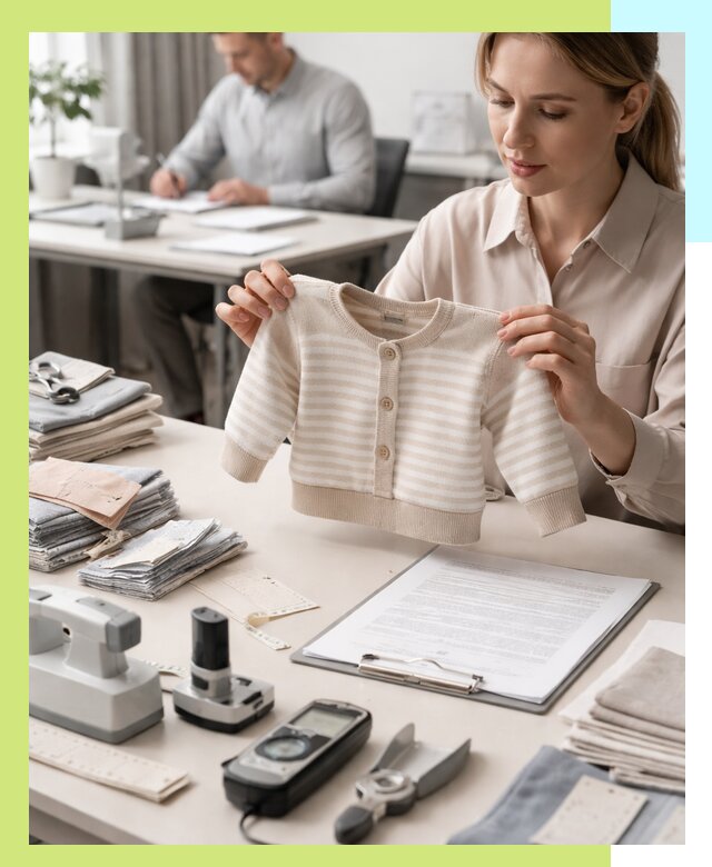 Сертификация детской одежды и текстильных изделий в Слободской