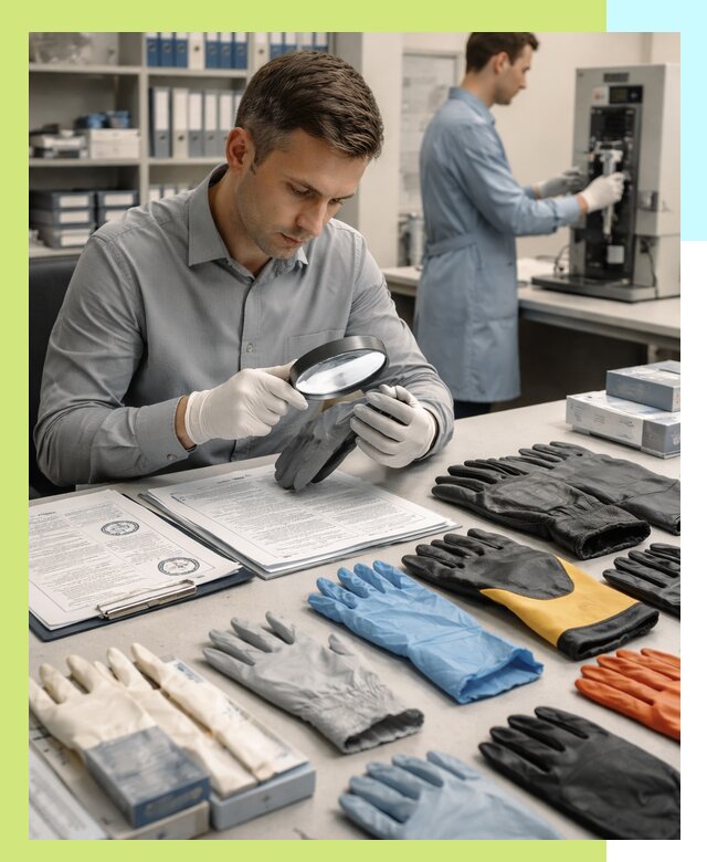 Сертификация перчаток и средств защиты продукции в Слободской