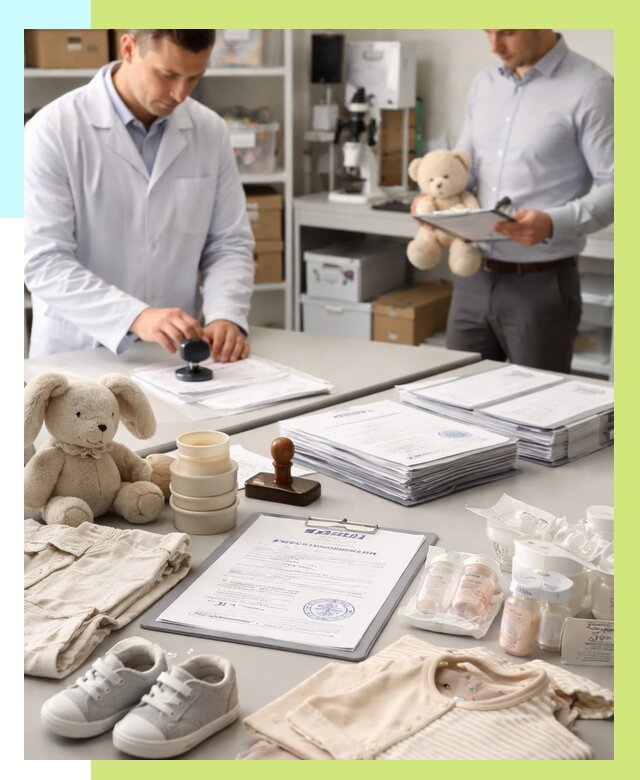 Сертификация детских товаров в Слободской от 15458 р. | Алешин-Слб