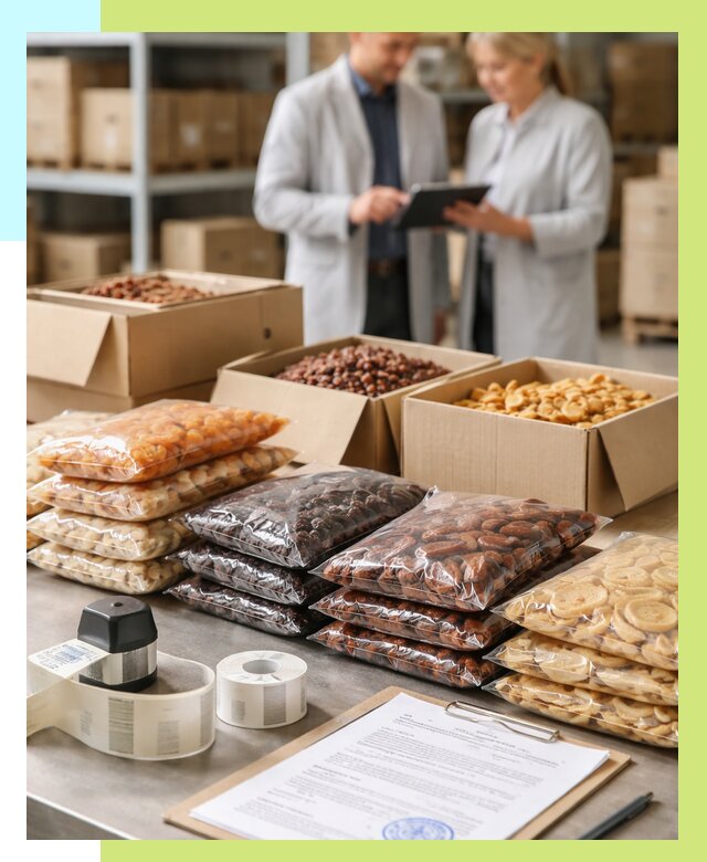 Сертификация сухофруктов в Слободской от 12366 р. | Алешин-Слб под ключ