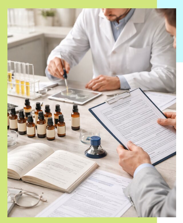 Сертификация эфирных масел и документация качества в Слободской