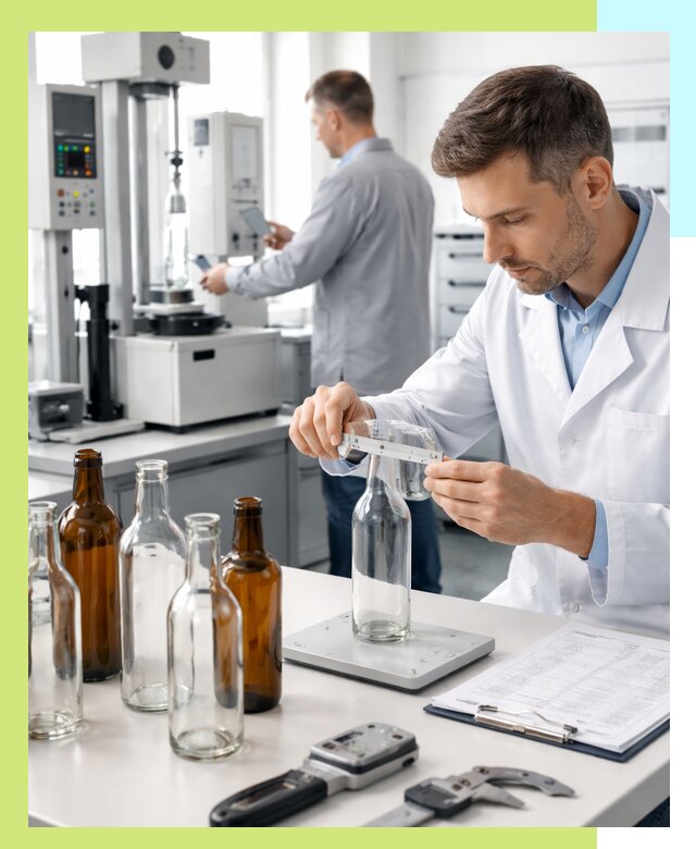 Сертификация стеклянных бутылок и сопутствующей упаковки в Слободской