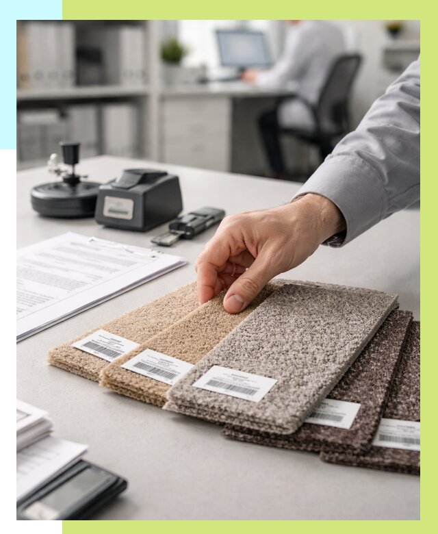 Сертификация ковролина в Слободской от 15458 р., Алешин-Слб