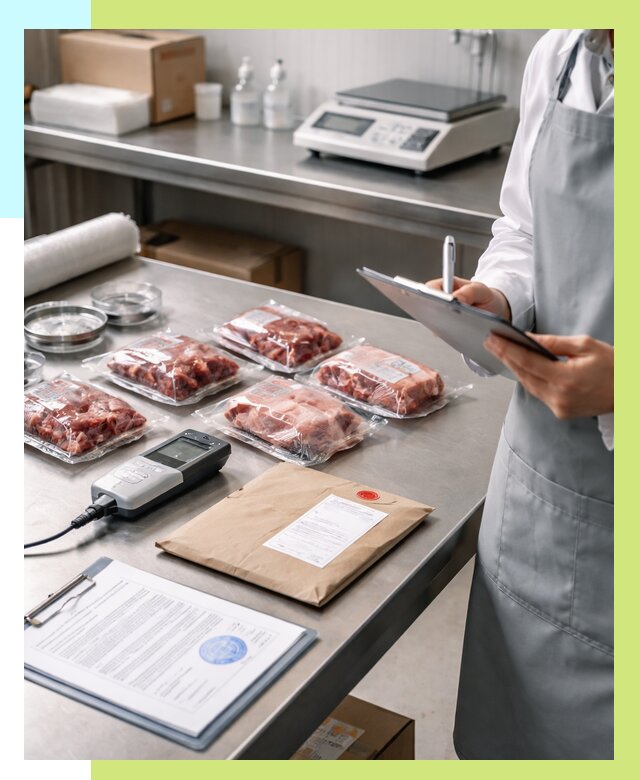 Сертификат на мясо и декларация в Слободской от 8759 р. | Алешин-Слб