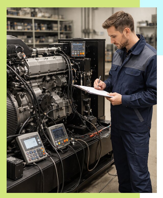 Сертификация дизельных генераторов и их оборудования в Слободской