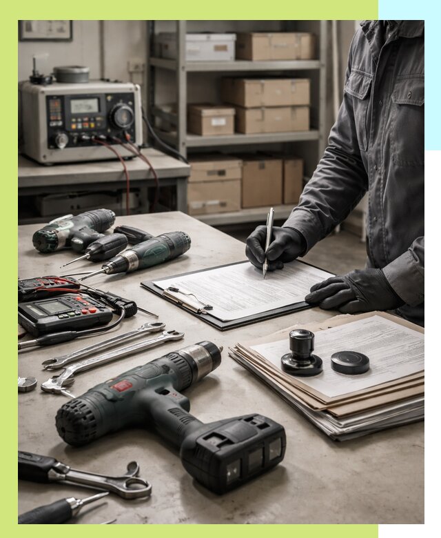 Сертификация инструмента в Слободской по стандартам качества