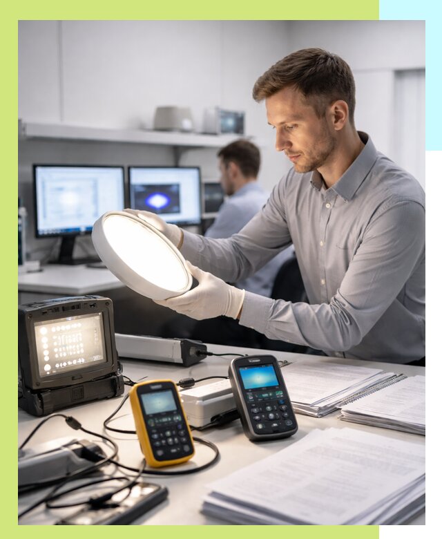 Сертификация светильников в Слободской: испытания и оформление