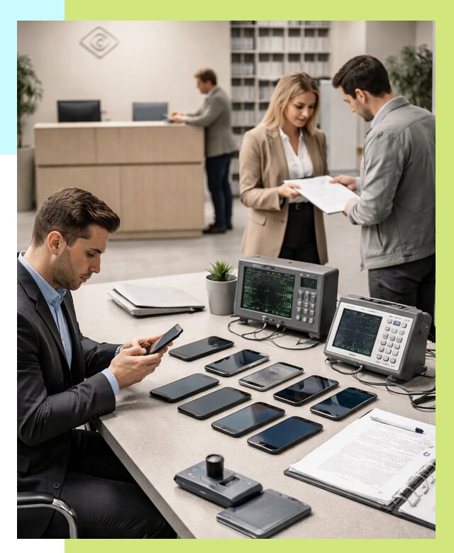 Сертификация телефонов в Слободской от 25763 р. под ключ | Алешин-Слб