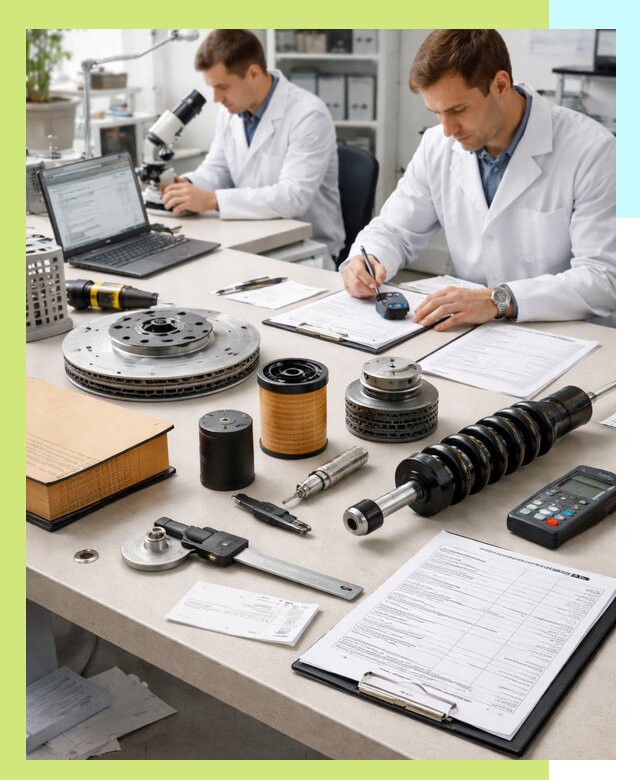 Сертификация автозапчастей и комплектующих в Слободской по ГОСТ