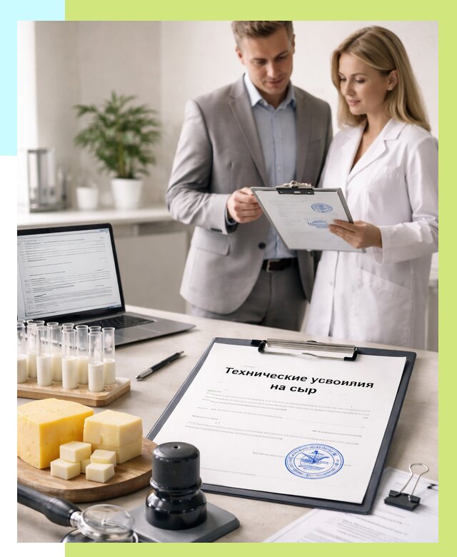 ТУ на сыры в Слободской срочно от 12366 р. — оформление | Алешин-Слб