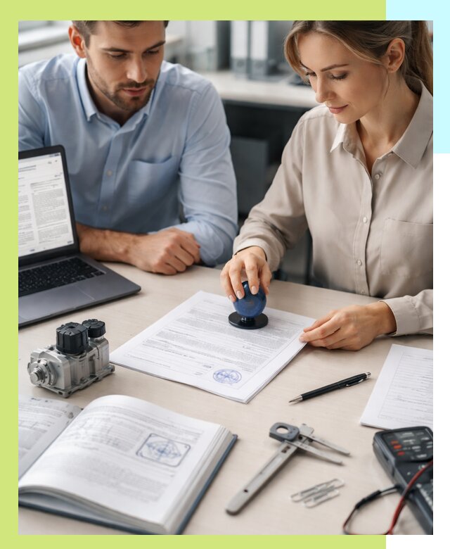 Выдача паспорта изделия и техническая экспертиза продукции в Слободской