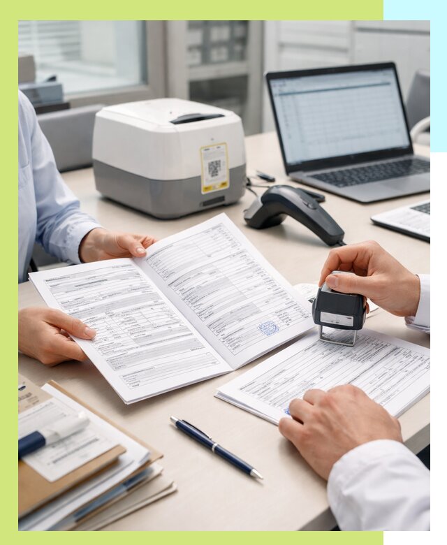 Оформление паспорта на товар и сопроводительных документов в Слободской