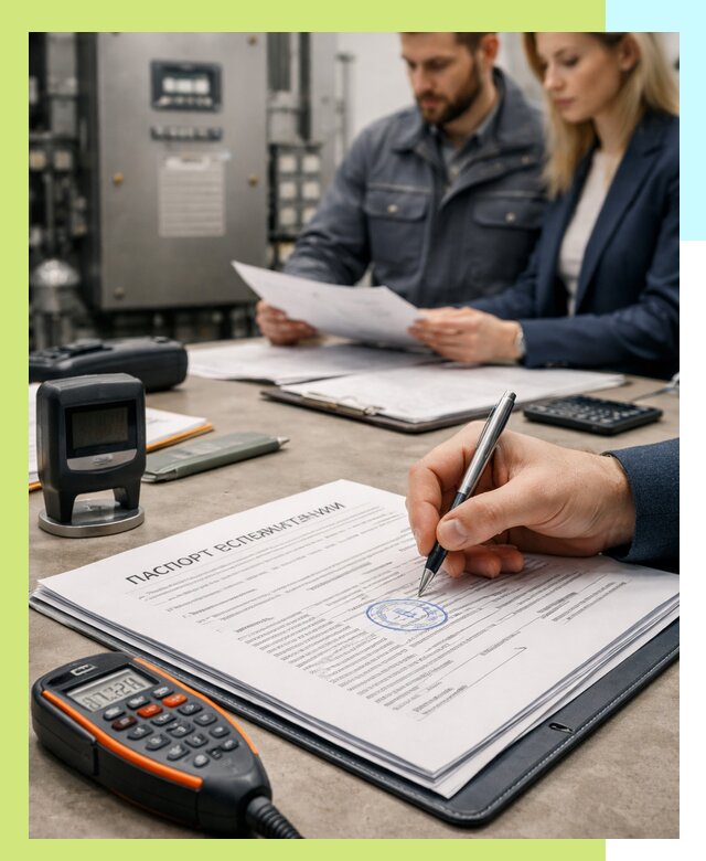 Оформление паспорта эксплуатации оборудования в Слободской