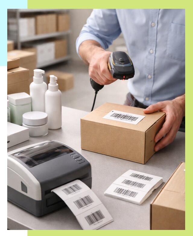 Штрихкодирование продукции в Слободской от 4637 р. | Алешин-Слб