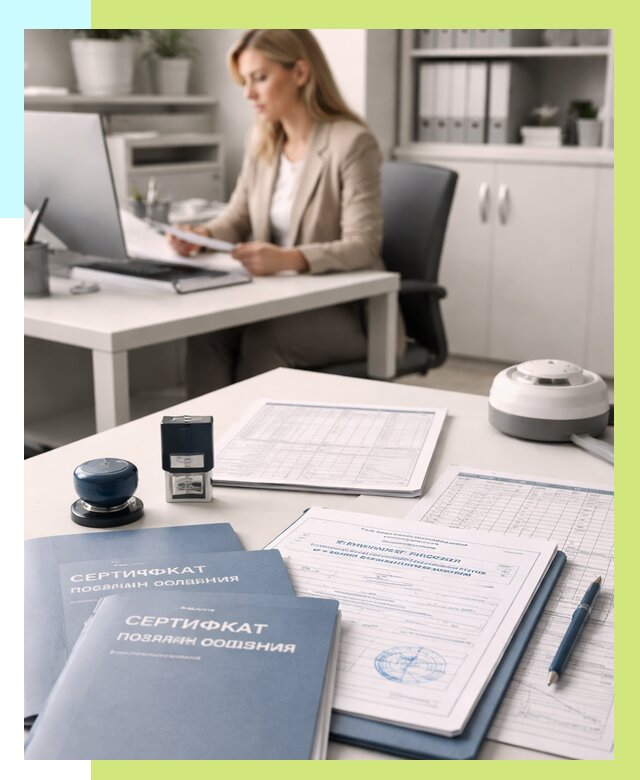 Сертификаты пожарной безопасности в Слободской от 15458 р. | Алешин-Слб