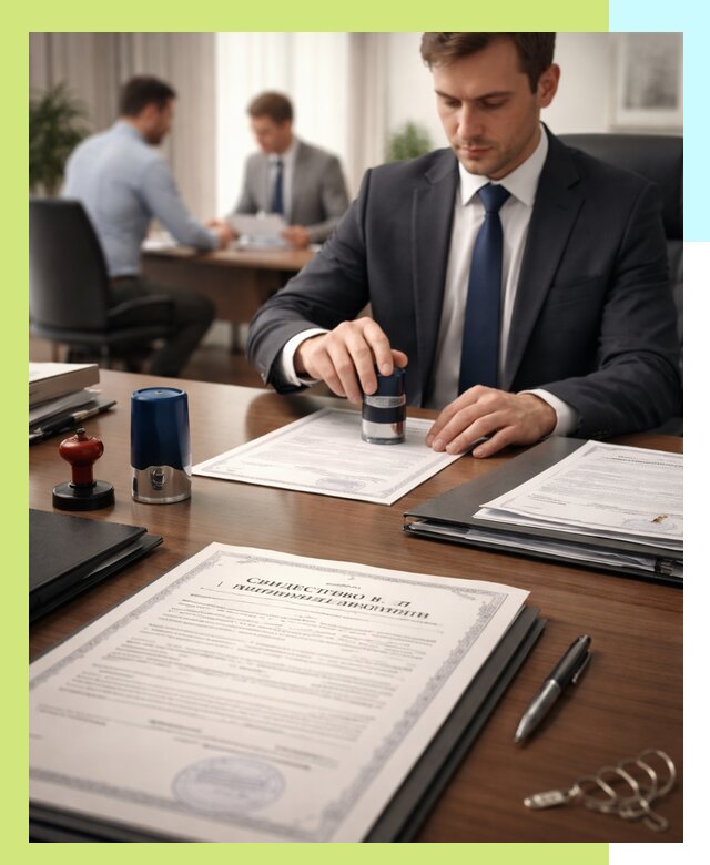 Оформление свидетельства о государственной регистрации в Слободской