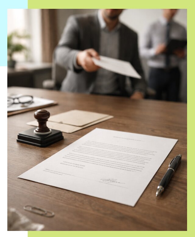 Отказное письмо по сертификации в Слободской от 3607 р. | Алешин-Слб