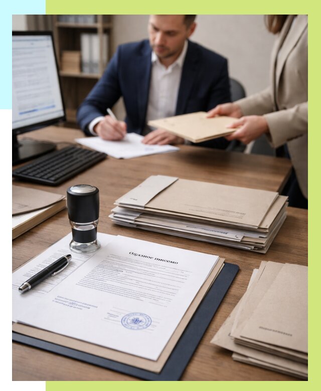 Отказное письмо для таможни в Слободской от 3092 р, Алешин-Слб