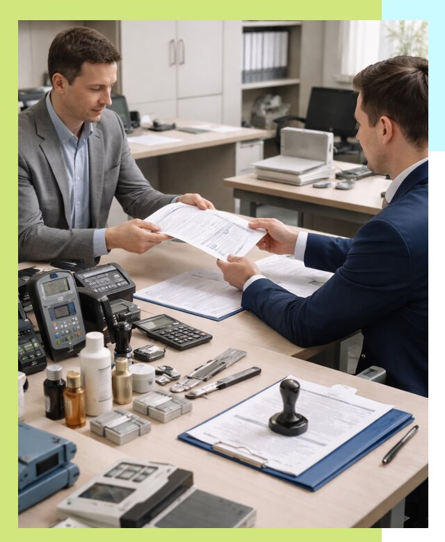 Оформление и получение заключения РЧЦ для оборудования в Слободской