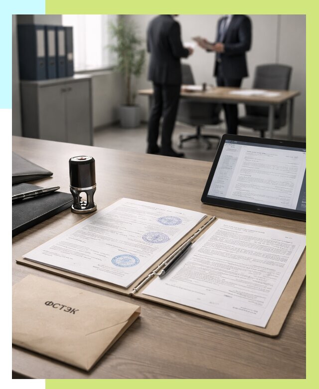 Заключение ФСТЭК в Слободской от 25763 р. Оформить в Алешин-Слб