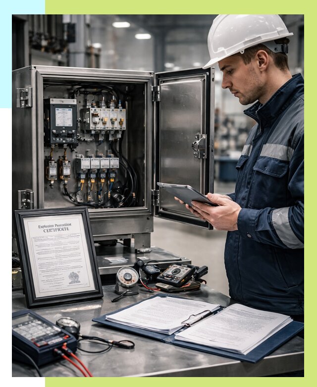 Сертификат взрывозащиты в Слободской от 46373 р. | Алешин-Слб