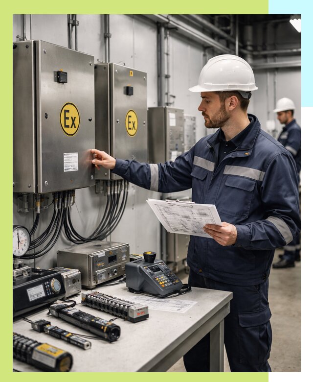 Сертификат взрывозащиты промышленного оборудования в Слободской