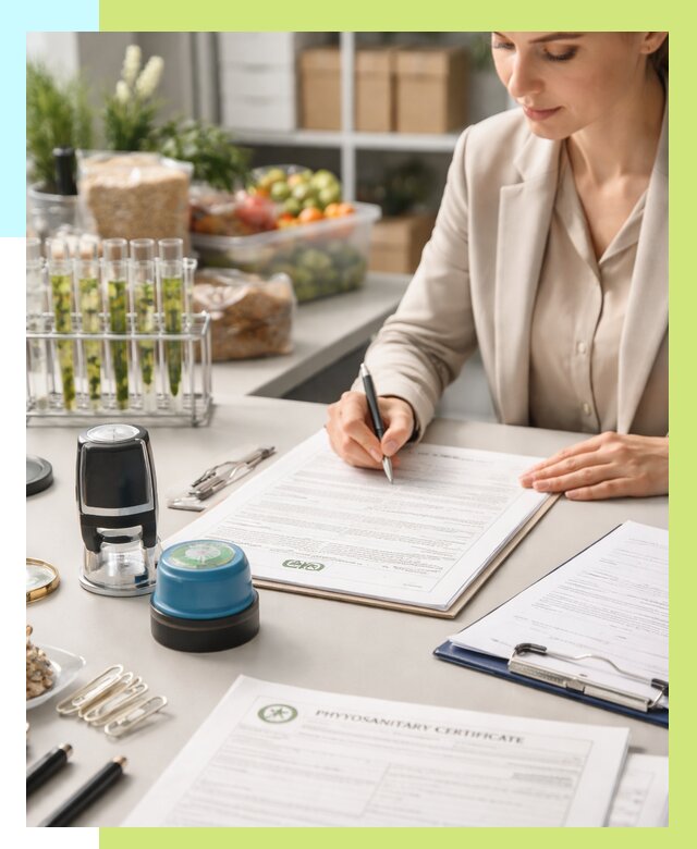 Фитосанитарный сертификат оформить в Слободской от 4637 р. | Алешин-Слб