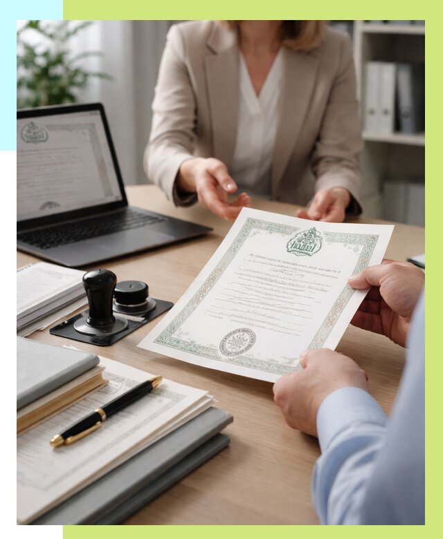 Халяль сертификат в Слободской, получить от 15458 р. | Алешин-Слб