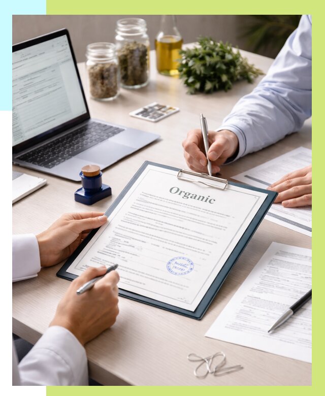 Оформление сертификат органик в Слободской от 30915 р. | Алешин-Слб