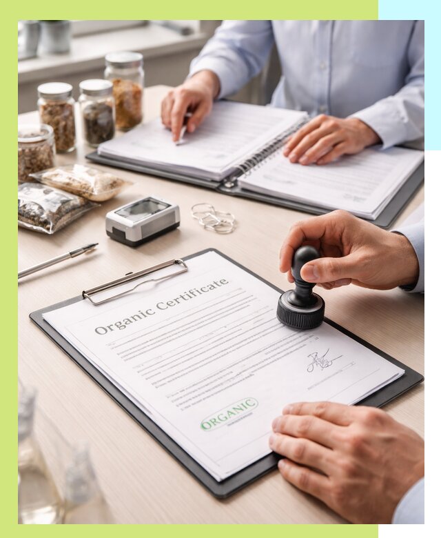 Получение органик сертификата для продукции в Слободской