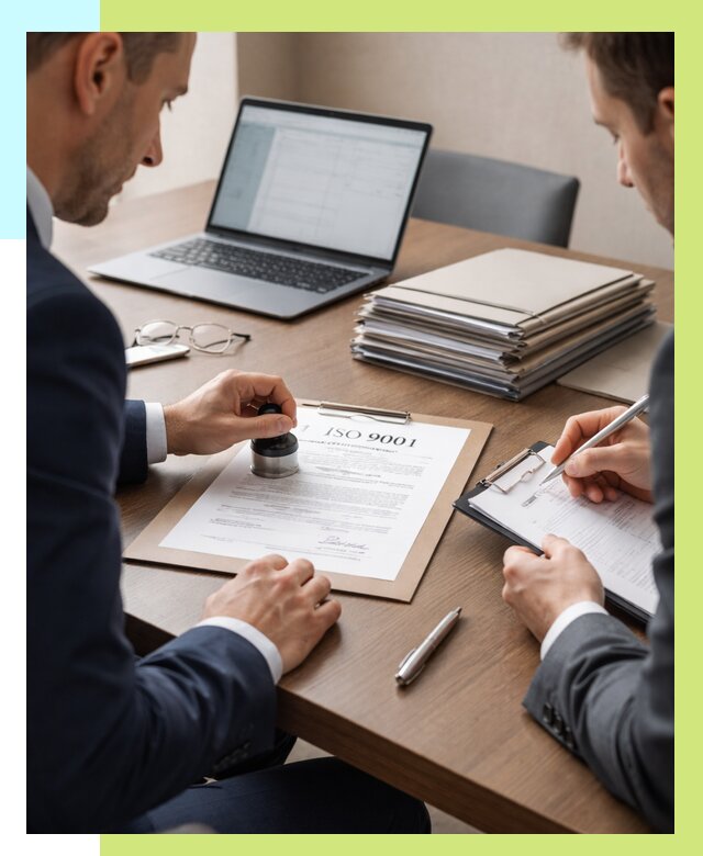 Сертификат ISO 9001 в Слободской купить от 82440 р. | Алешин-Слб