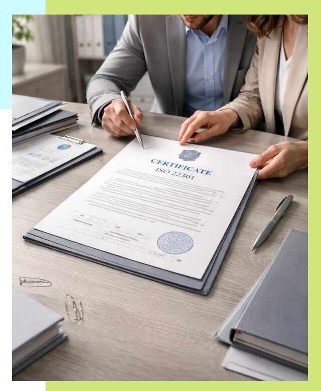 Сертификат ISO 22301 в Слободской от 46373 р. | Алешин-Слб срочно