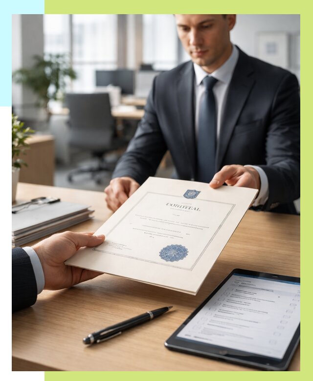 Сертификат ISO 30301 в Слободской от 36068 р. | Алешин-Слб - под ключ