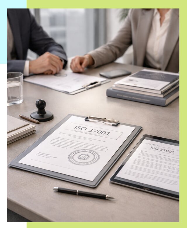Сертификат ISO 37001 в Слободской оформить от 123660 р. Алешин-Слб